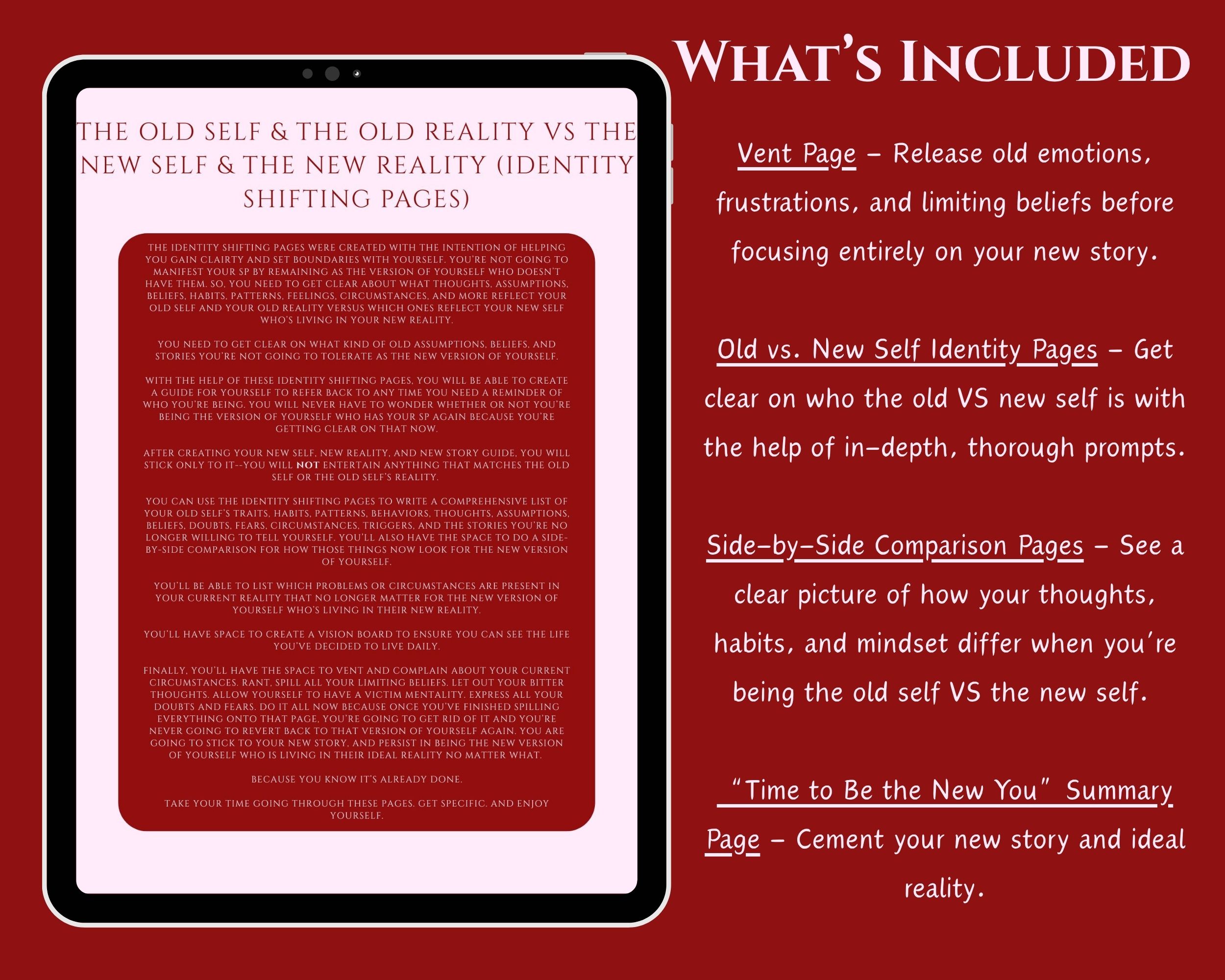 sp identity shifting manifestation kit law of assumption self concept transformation set sp identity shifting manifestation kit law of assumption self concept transformation set