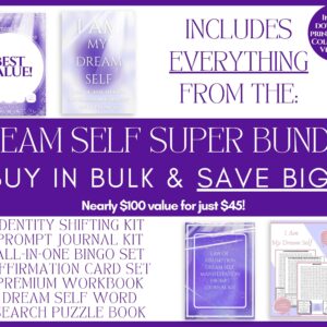 the dream self super bundle law of assumption ideal self manifestation tools to manifest best self