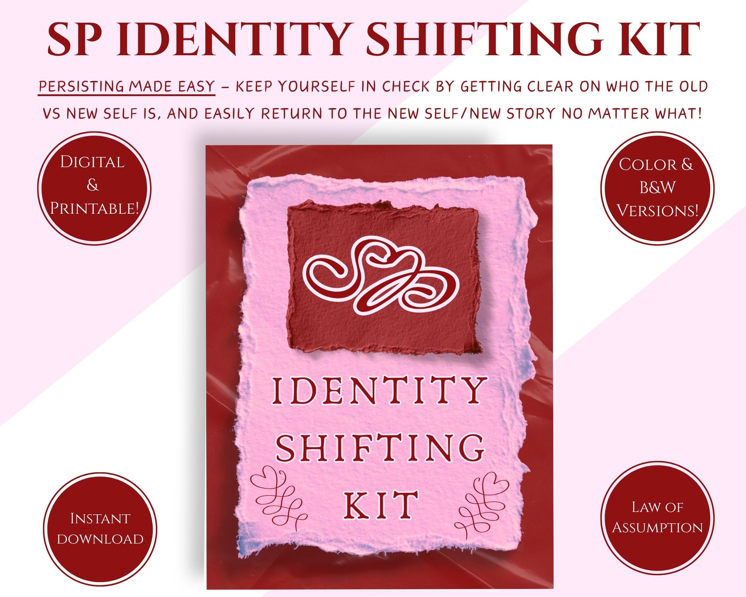 sp identity shifting manifestation kit law of assumption self concept transformation set sp identity shifting manifestation kit law of assumption self concept transformation set