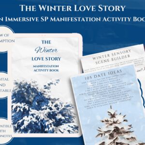 the winter love story sp manifestation activity journal