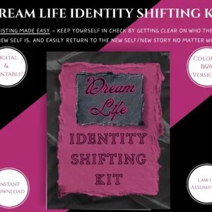 dream life identity shifting manifestation kit law of assumption self concept transformation set